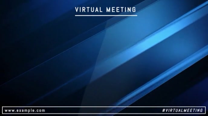 ZOOM VIRTUAL BACKGROUND | VIRTUAL WEBINAR Presentation (16:9) template